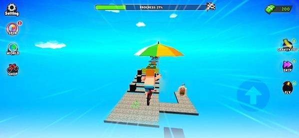 方塊自行車大師游戲下載最新版