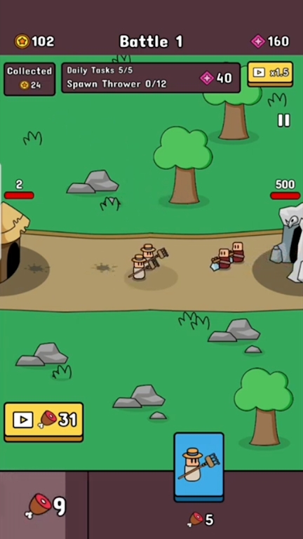 勇士軍隊戰爭游戲最新版