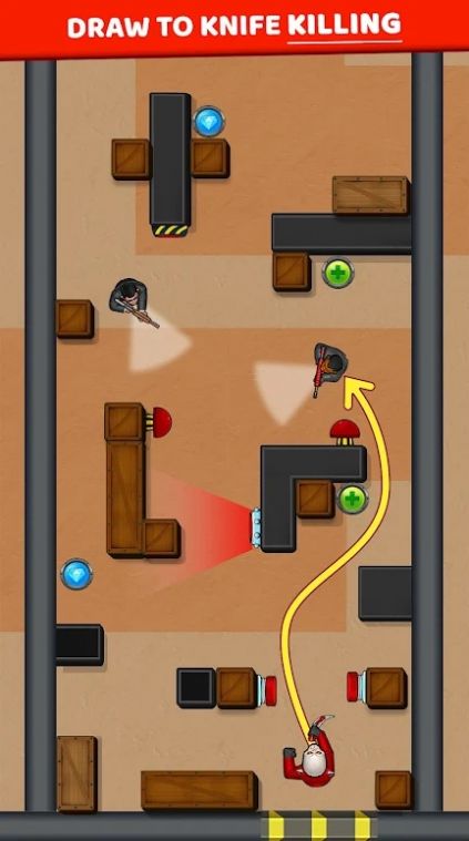 迷宮畫線獵人游戲