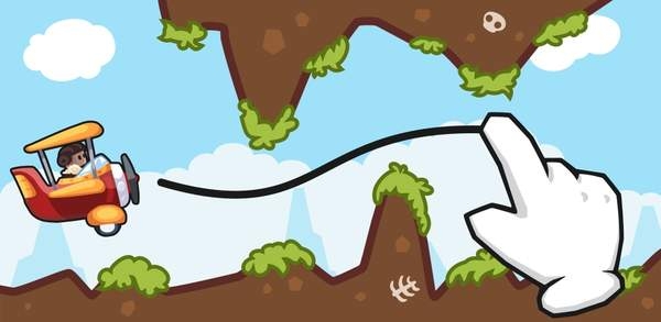 畫線飛機(jī)游戲