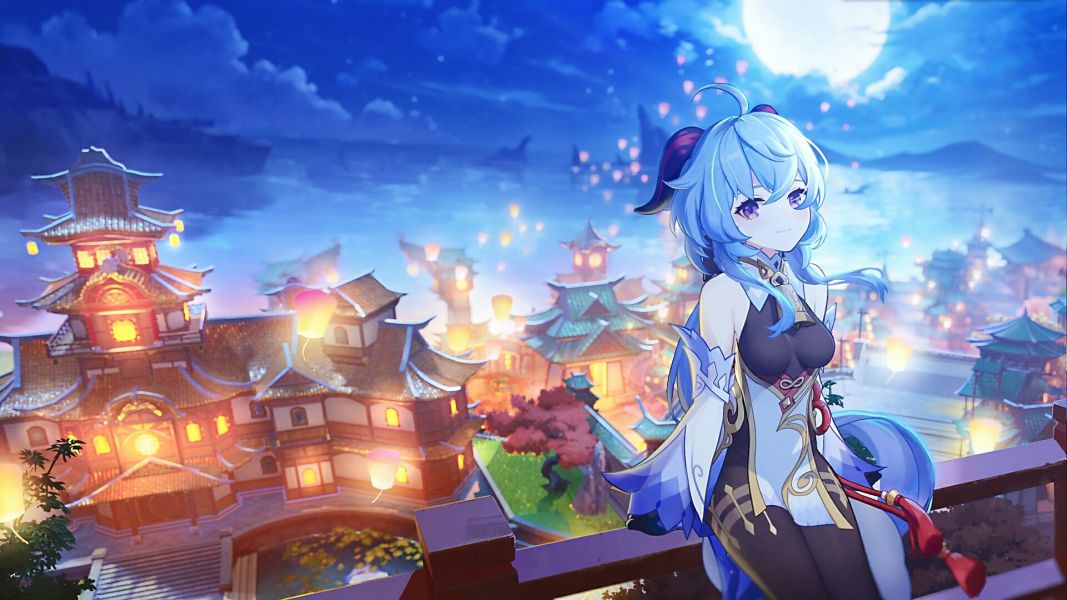 原神甘雨3D模擬器