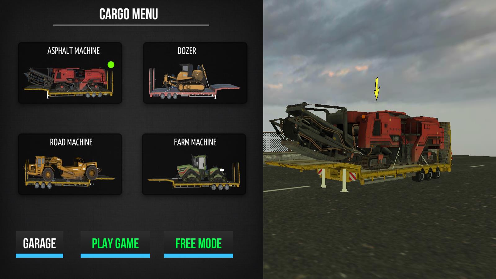 重型貨運卡車司機 游戲APP下載