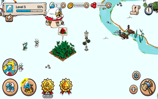 藍精靈村莊安卓中文版下載