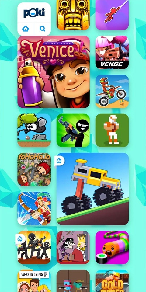 Poki小游戲手機版