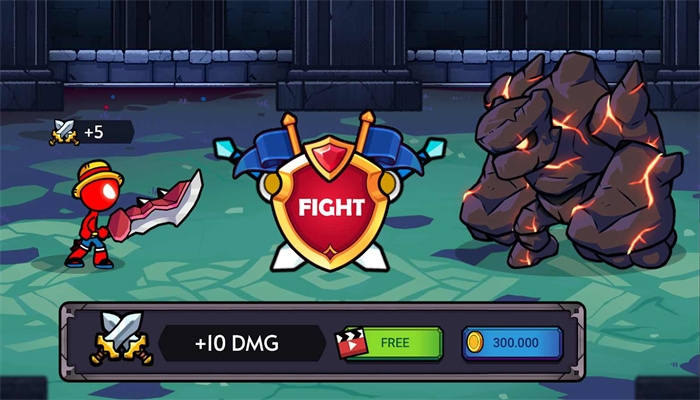 紅色火柴人冒險游戲