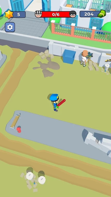 空閑警察大冒險游戲