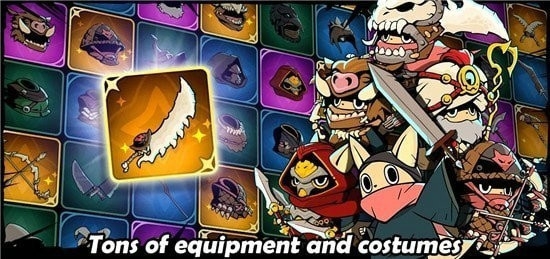 閑散的英雄戰斗下載