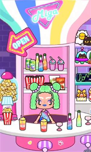 米加小鎮世界最新版本電玩城無廣告