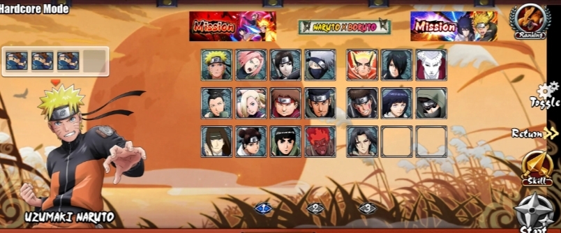 火影戰記紅夜帶土游戲