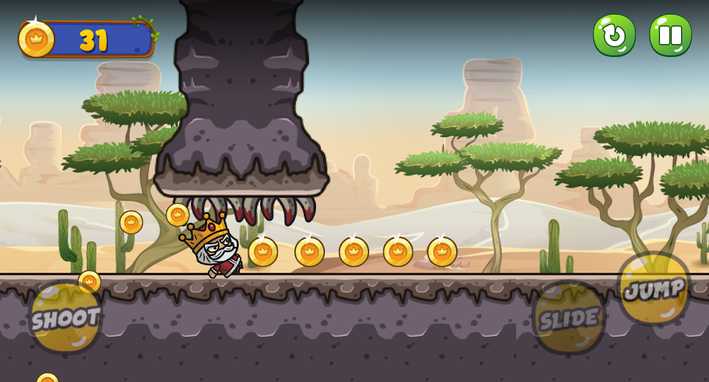 金幣收集競賽游戲