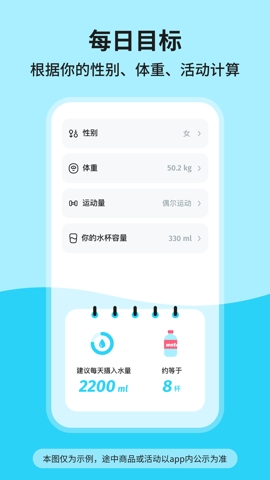 噸噸喝水app