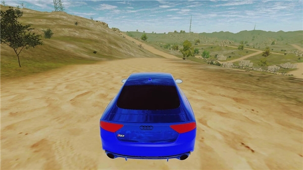 艱難的道路汽車游戲